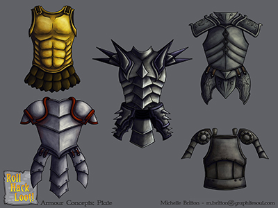 Roll Hack Loot - Plate Armour Concepts
